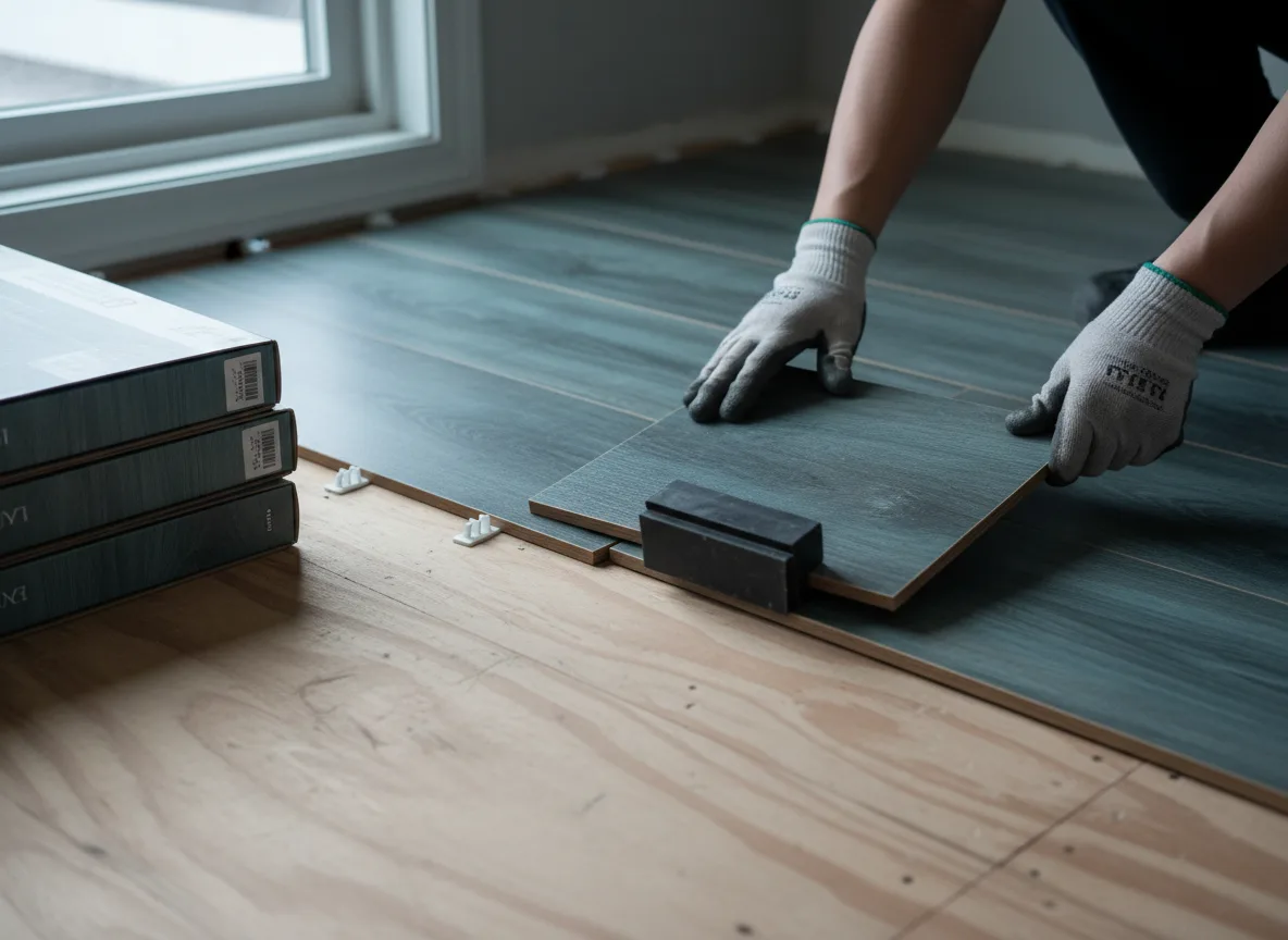 Luxury Vinyl Plank Installation company in Wakonda, SD